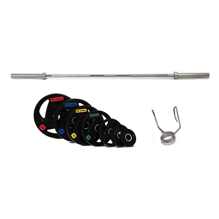 Vektstangset 50mm, 140 kg