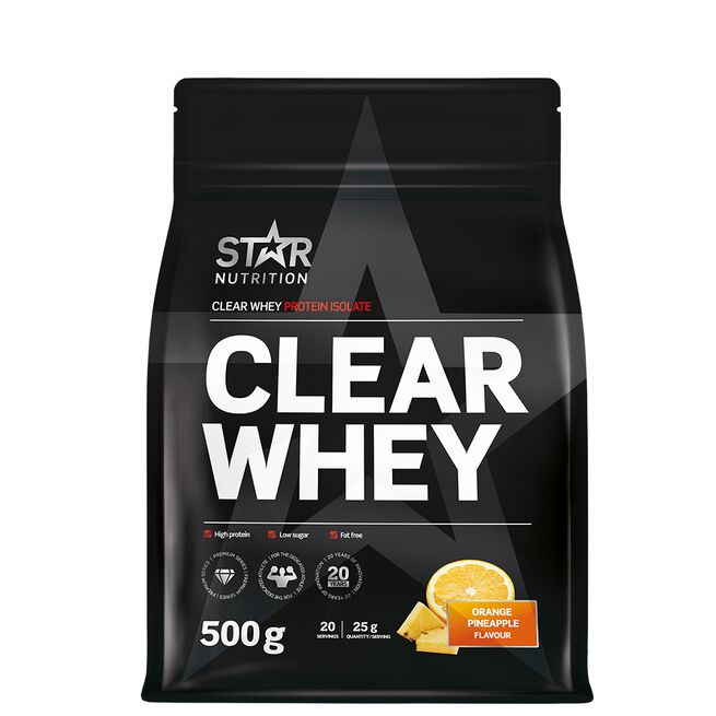 Clear Whey Myseprotein 500 g Orange Pineapple
