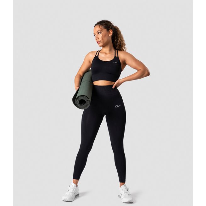 Define Seamless Sports Bra Svart