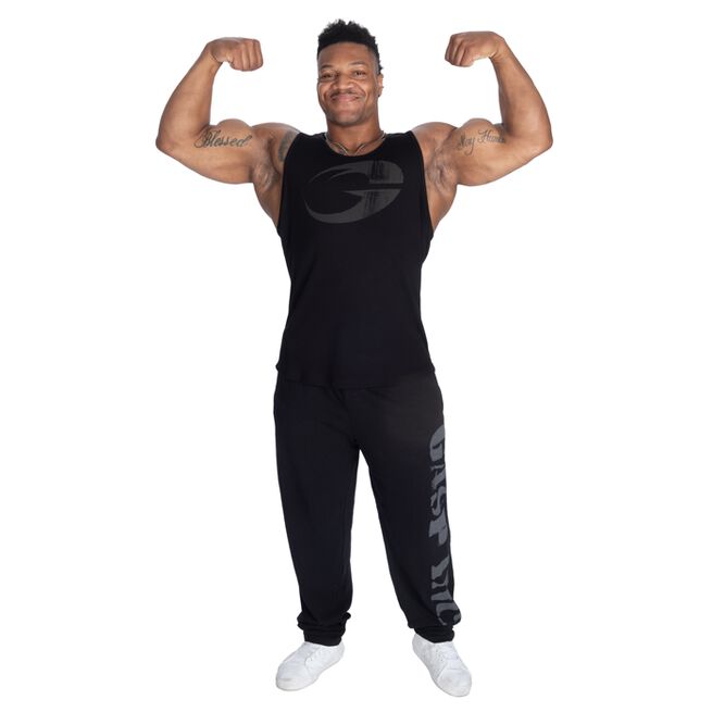Gasp Rib Essential T-Back Svart