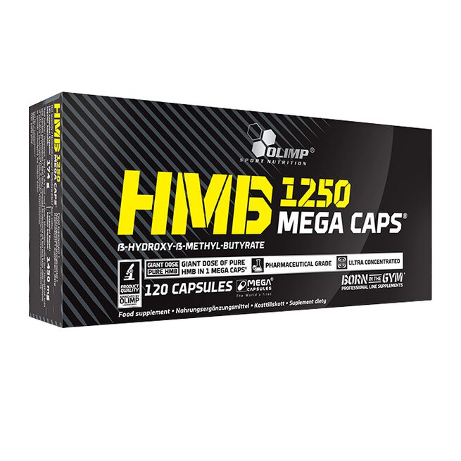 HMB Aminosyrer 120 Mega kapsler