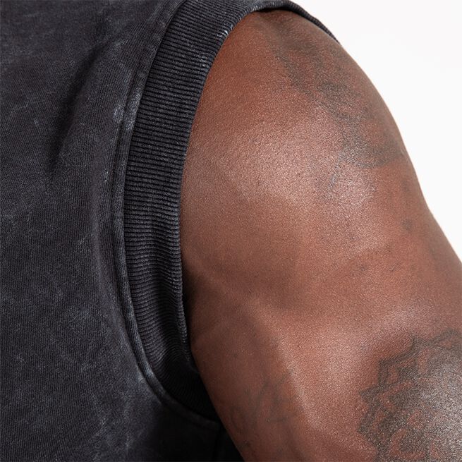 Silverdale Ermeless Hoodie Svart