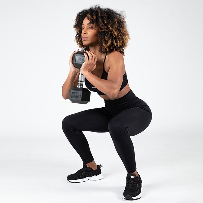 Quincy Seamless Leggings, Black