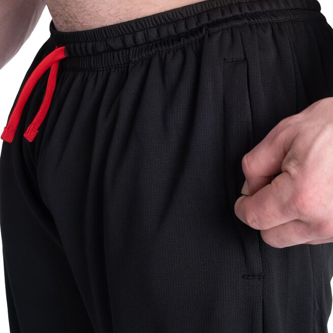 Basketshorts Svart Röd