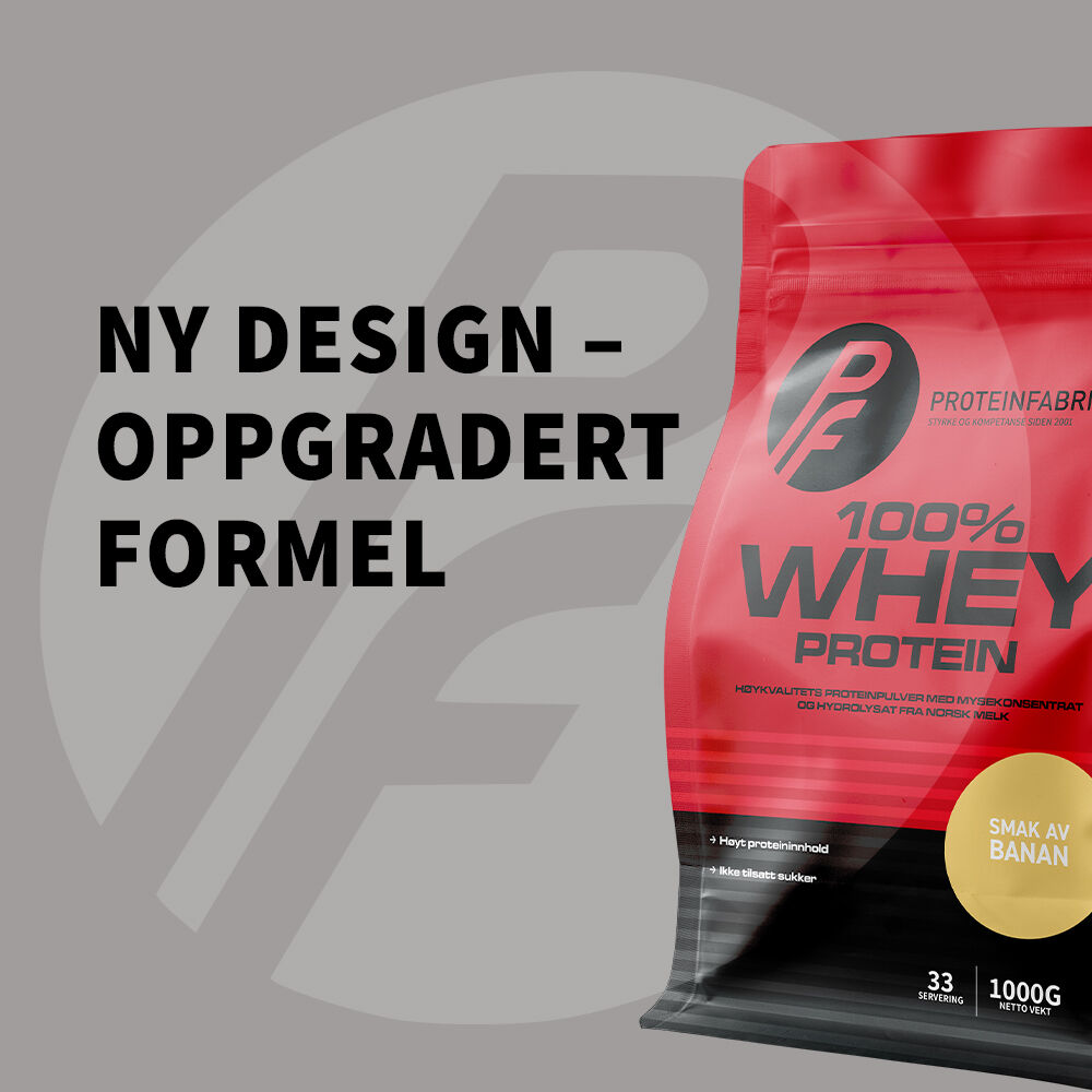 100% Whey 1 kg Vanilje