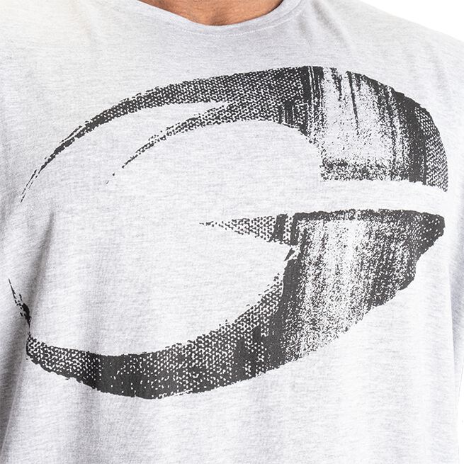 Pump Cover Iron Tee, Light Grey Melange