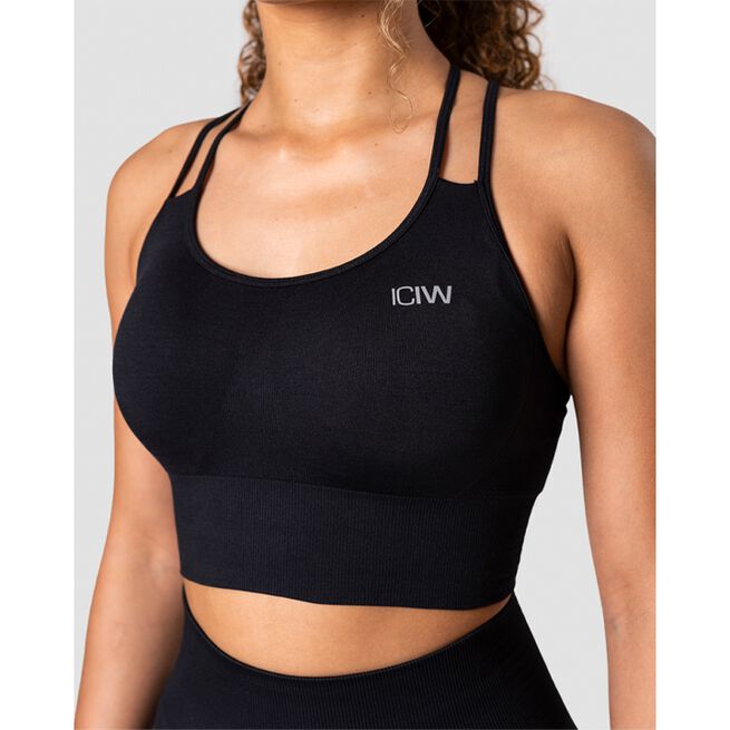 Define Seamless Sports Bra Svart