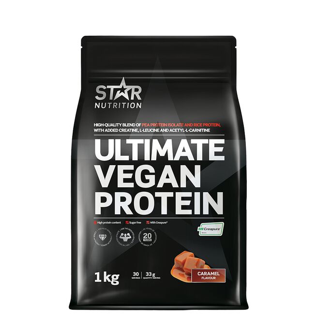Ultimate Vegan Protein 1 kg Caramel