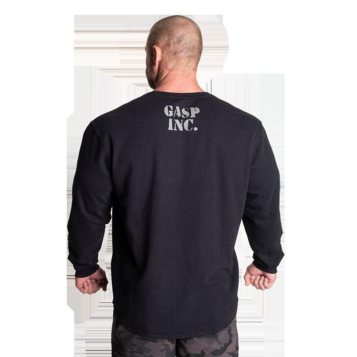 Thermal Gym Sweater, Asphalt