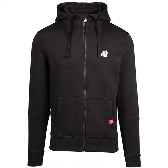 Leon Zip Hettegenser Svart