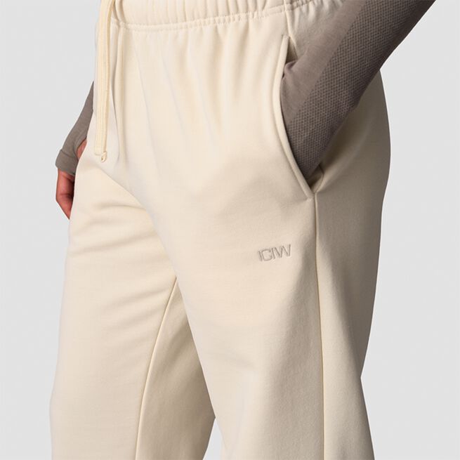Everyday Straight Leg Sweatpants, Cream