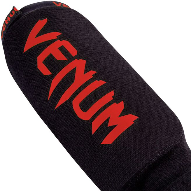 Venum Kontact Shinguards Black/Red