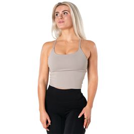 Relode Core Singlet Top, Beige Relode Core Singlet Top, Beige
