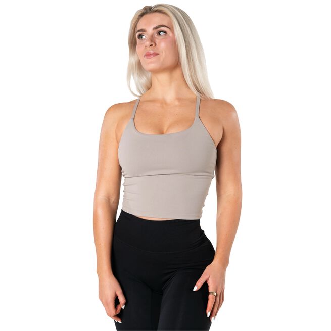Relode Core Singlet Top, Beige