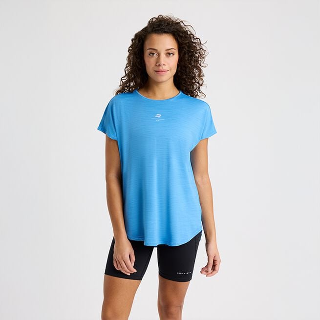 Motion Loose T-shirt Blå