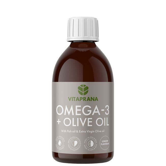 Omega-3 + Olivenolje 300 ml