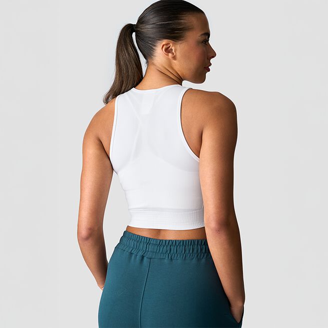 Define Seamless Cropped Topp Hvit