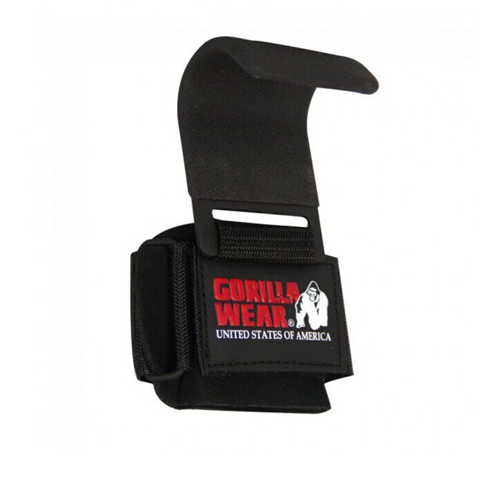 Weight Lifting Hooks Svart