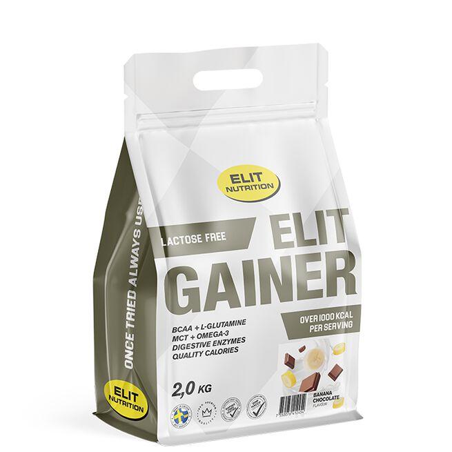 ELIT Gainer Laktosfri 2 kg Banana Chocolate