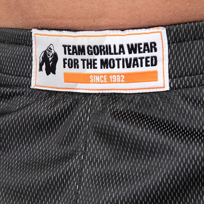 Wallace Mesh Pants, Grey/Orange