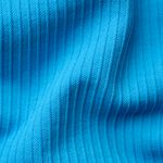 Ribbed Define Seamless Tights, Azure Blue
