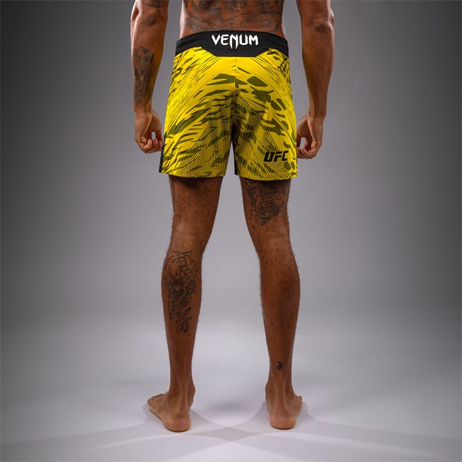 UFC Fusion Authentic Fight Night Men's Fight Shorts Short Fit Yellow