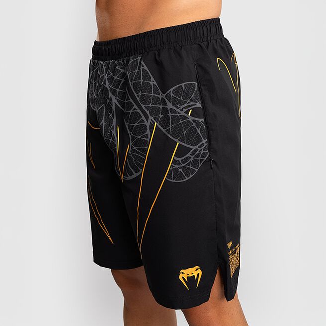 Serpenti Treningsshorts Svart Sølv Gull