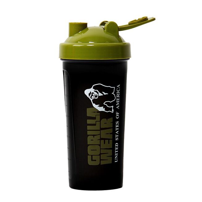 Shaker XXL 1000 ml, Black/Army green 