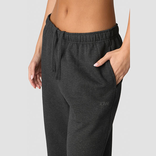 Everyday Straight Leg Sweatpants, Grey Melange