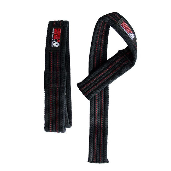Hardcore Lifting Straps Svart/Rød