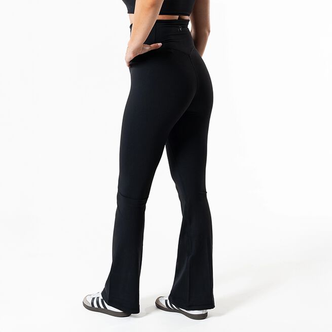 Clean Treningstights Flared Petite Svart