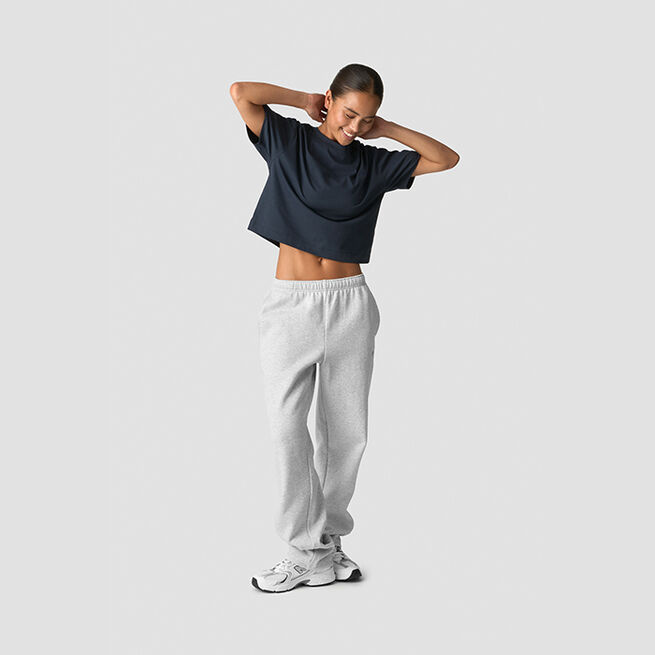 Everyday Cropped T-skjorte Blå