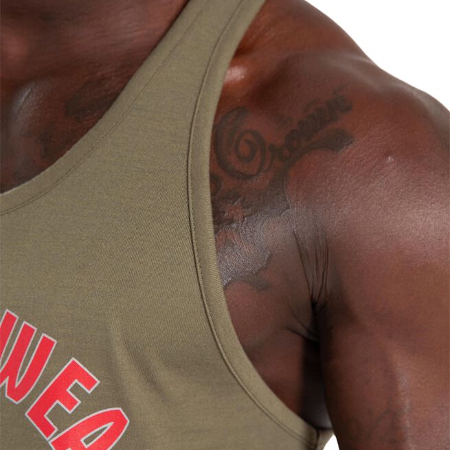 Lafayette Racerback Tank Top, Army Green