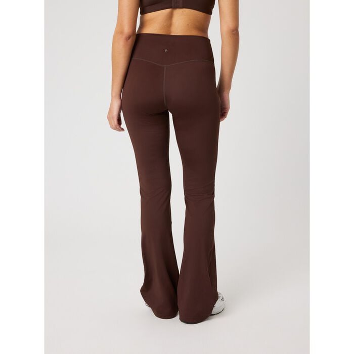 Borg Flare Tights Brun