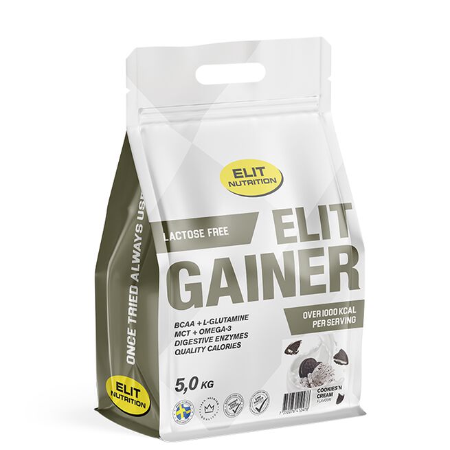 ELIT Gainer Laktosfri 5 kg Cookies ´n Cream