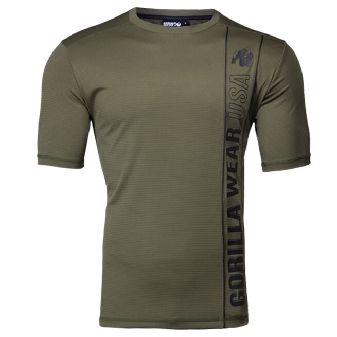 Branson T-Shirt, Army Green/Black, S 