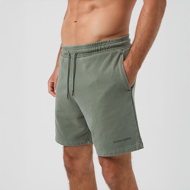 Oversized Shorts Grønn