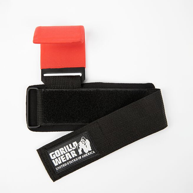 Weight Lifting Hooks Svart/Rød