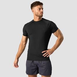 ICIW Stride Muscle Fit T-shirt Men, Black Stride Muscle Fit T-shirt Men, Black