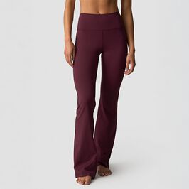 Nimble Flared Tights, Dark Mahogany, L  Nimble Flared Tights Mørkebrun