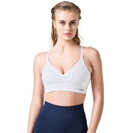 Casall Wrap Sports Bra, White Wrap Sport-BH Hvit