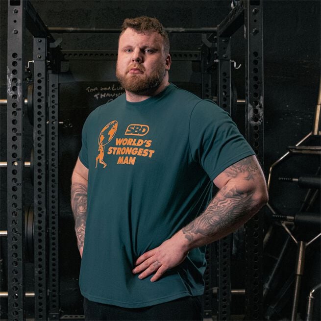 World Strongest Man 2025 T-Shirt Men's Navy