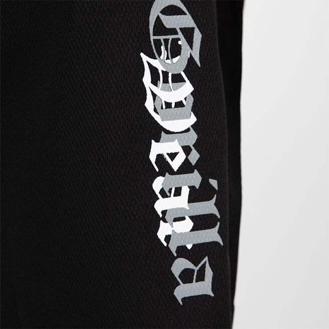 Marlow Mesh Shorts Svart Grå