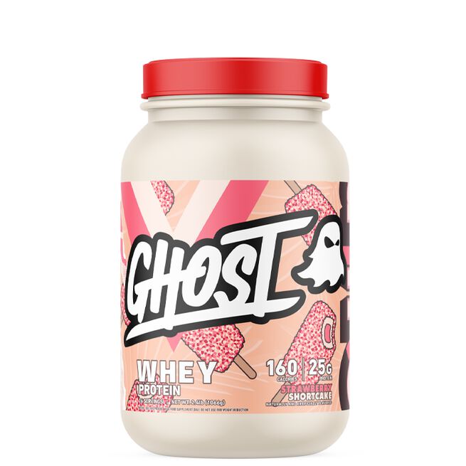 Ghost Whey Myseprotein 924 g Strawberry Shortcake