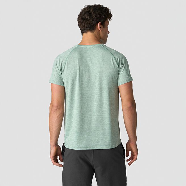 Trenings Mesh T-skjorte Lysegrønn