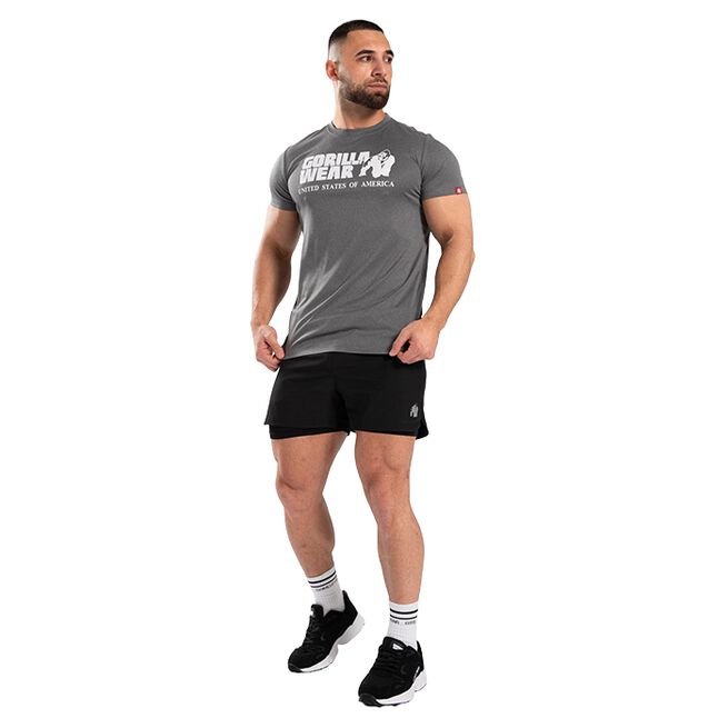 Classic Training T-Shirt, Grey Melange