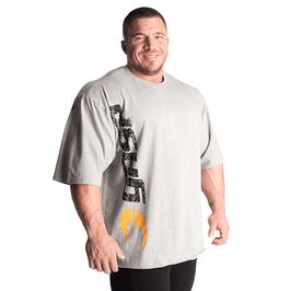 Gasp Iron Tee, Greymelange/Black Gasp Iron Tee, Greymelange/Black