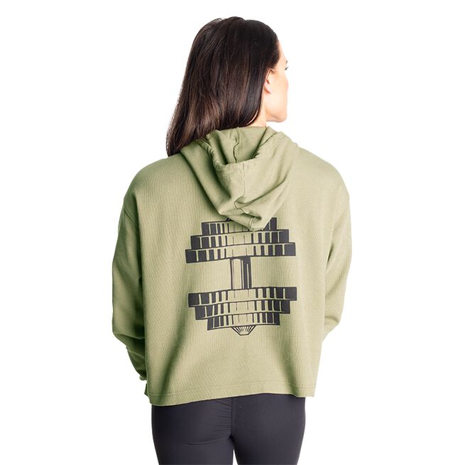 Better Bodies Empowered Thermal Sweater, Washed Green