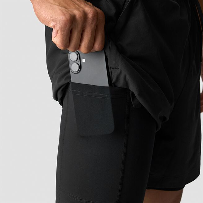 Sculpt 2-in-1 Shorts Svart