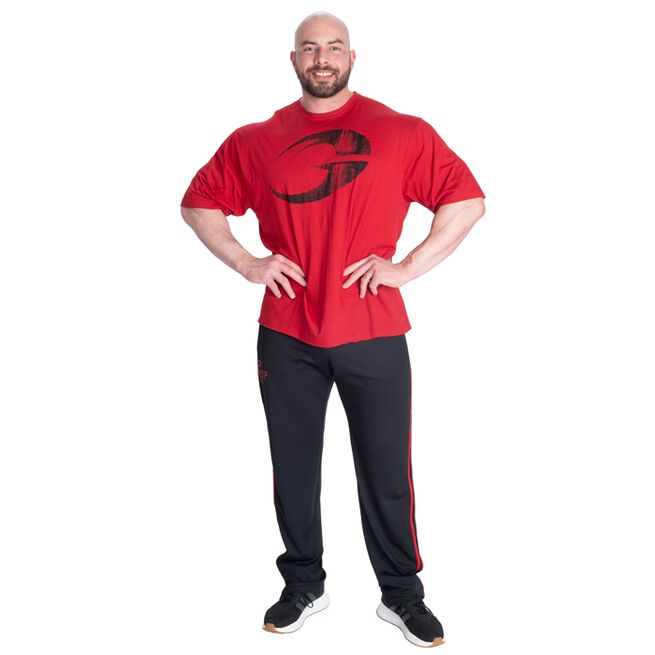 2 Stripe Treningsbukse Svart Rød